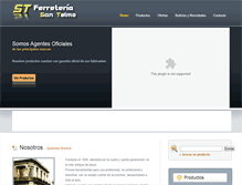 Tablet Screenshot of ferreteriasantelmo.com.ar